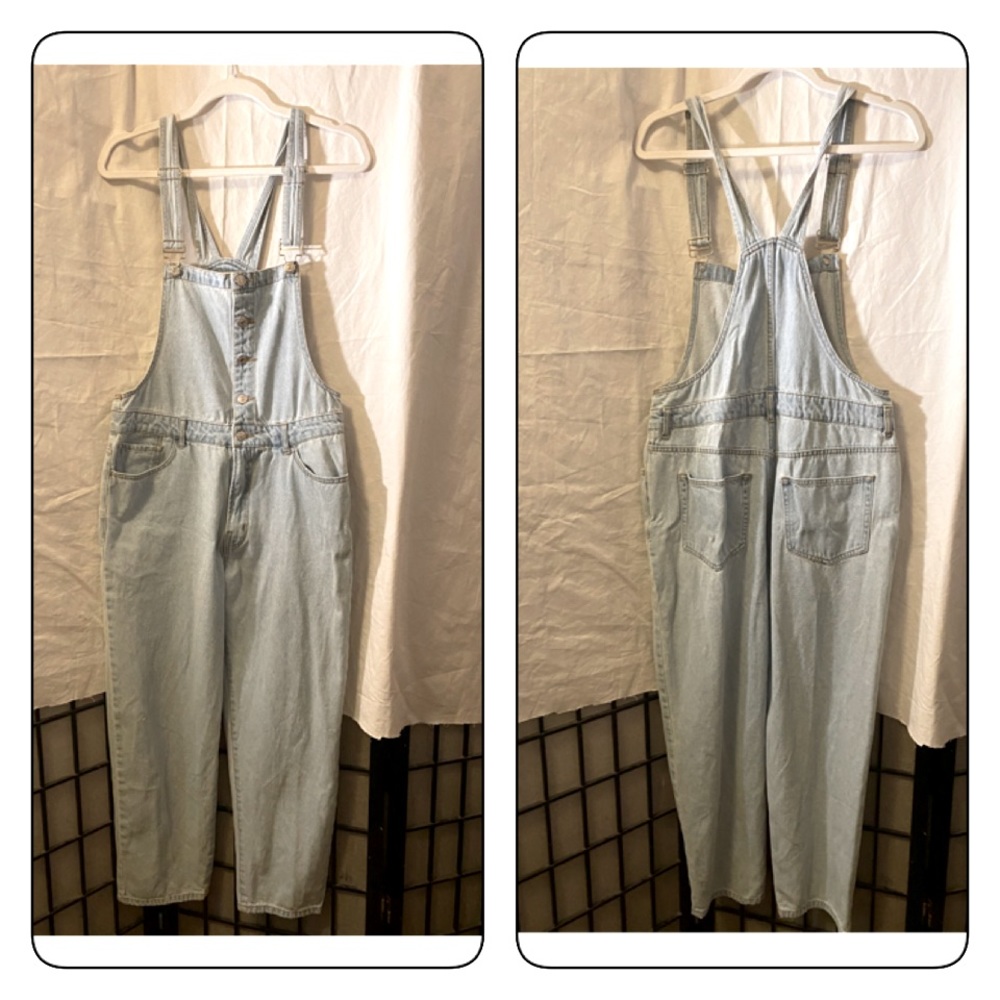 Forever 21 Jeans overall Lt Blue Jumper 30
